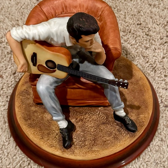 Elvis Presley Franklin Mint “Love Me Tender" Limited Edition Musical Sculpture - Picture 4 of 10